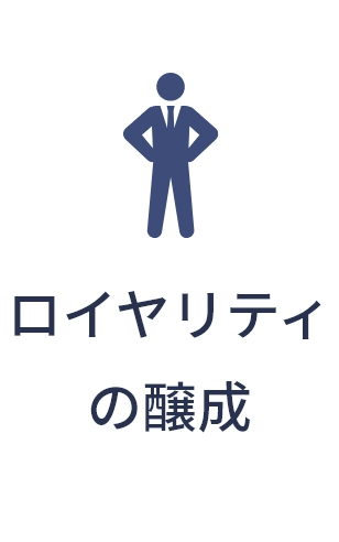 ロイヤリティの醸成