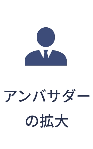 アンバサダーの拡大